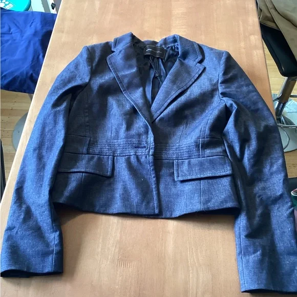 BCBGMaxAzria “Riley” Cropped Denim Jacket - Picture 4 of 4